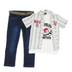 pantalon jeans chemise & pull